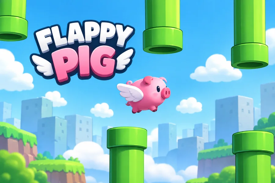 Flappy Pig 3D